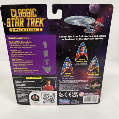 LOT 107: Classic Star Trek Movies Series Figures and Funko Pop Star Trek Figures