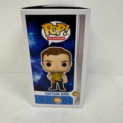 LOT 107: Classic Star Trek Movies Series Figures and Funko Pop Star Trek Figures