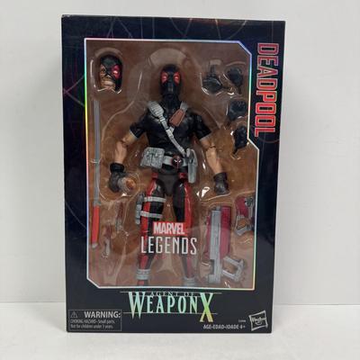 LOT 110: Hasbro Marvel Legends, Agent of Weapon X Deadpool