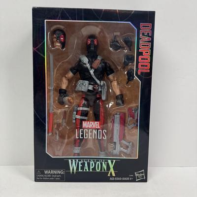 LOT 110: Hasbro Marvel Legends, Agent of Weapon X Deadpool