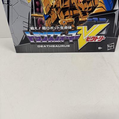 LOT 113: Takara Tomy Transformers Kingdom Generations Deathsaurus