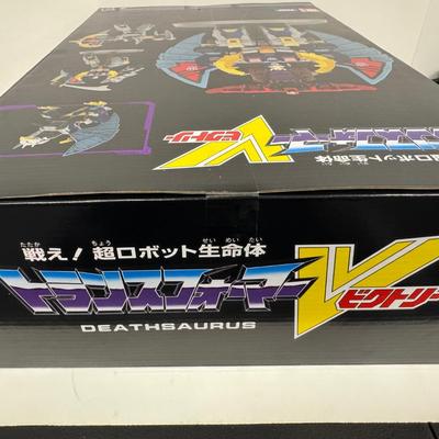 LOT 114: Takara Tomy Transformers Kingdom Generations Deathsaurus