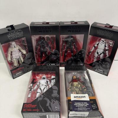 LOT 115: Hasbro Star Wars- The Black Series, Various Action Figures