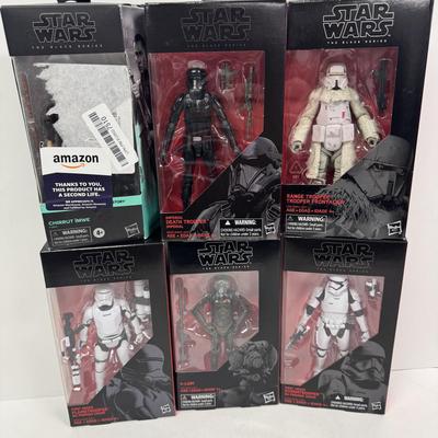 LOT 119: Hasbro Star Wars- Black Series, Various Figures