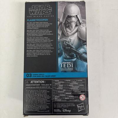 LOT 174: Hasbro Star Wars Black Series Various Figures, including Boba Fett & More!
