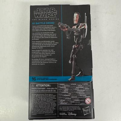 LOT 174: Hasbro Star Wars Black Series Various Figures, including Boba Fett & More!