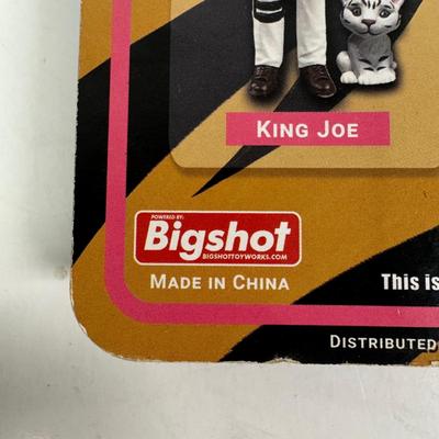 LOT 175: Big Shot Tiger King Figures and Funko Pop, Various Figures
