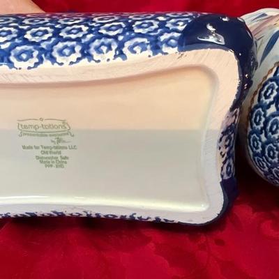 Ceramic Purse Cookie Jar with Ceramic Pitcher