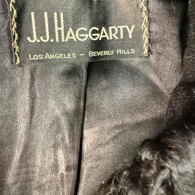 Antique Black wool Coat