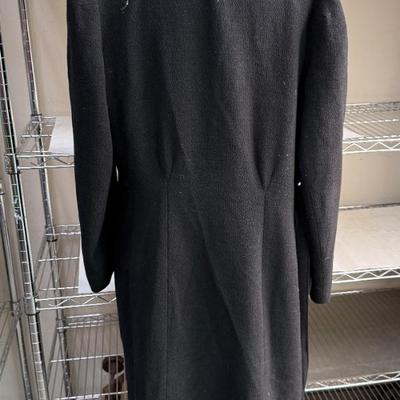Antique Black wool Coat