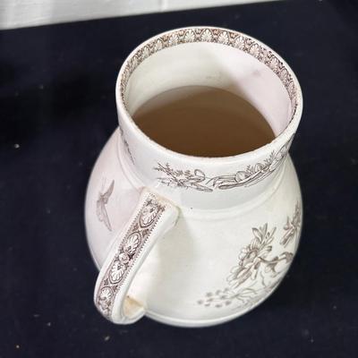 T&R Boote Ironstone wash basin & pitcher