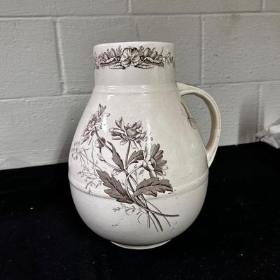 T&R Boote Ironstone wash basin & pitcher