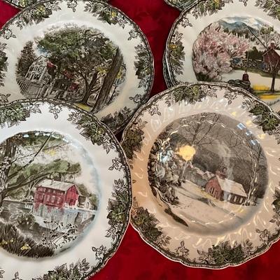 Johnson Brothers, (made in England) 10in Dinner Plates, total of 10