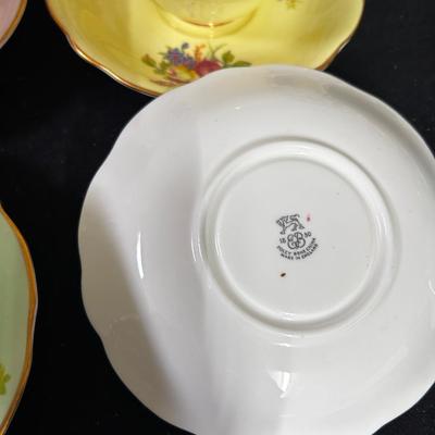 Foley china teacup set (4)