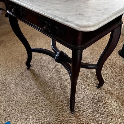 Marble hall table