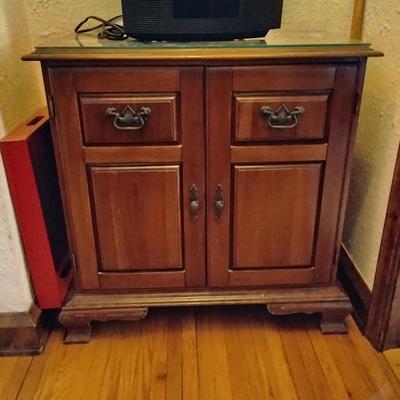 Record Cabinet with Records
