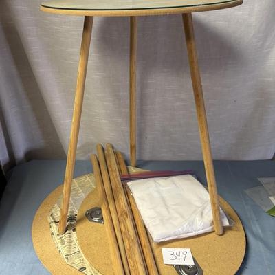 3 Compressed Wood Tables
