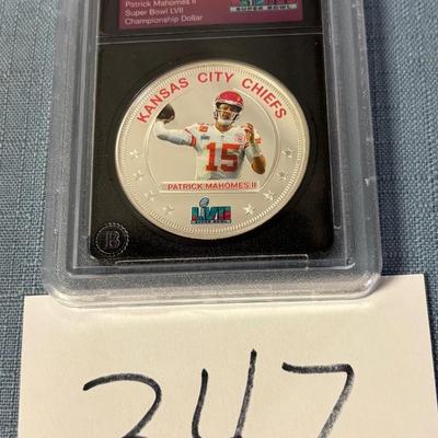 2023 Patrick Mahomes Super Bowl Coin
