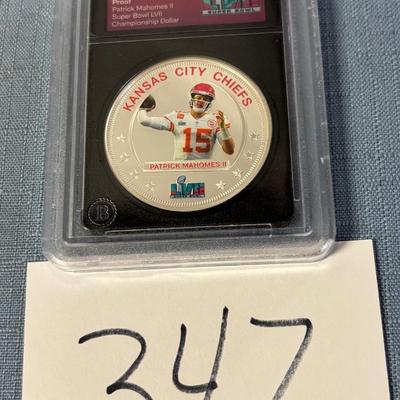2023 Patrick Mahomes Super Bowl Coin