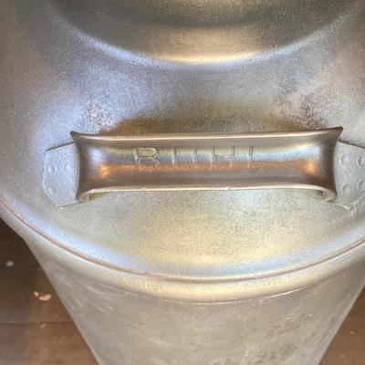 LOT 56: Vintage Hershey Farms Metal Milk Can