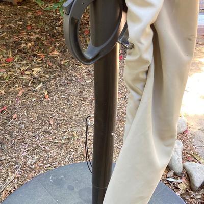 LOT 66: Large Adjustable Folding Patio Umbrella