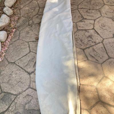 LOT 66: Large Adjustable Folding Patio Umbrella