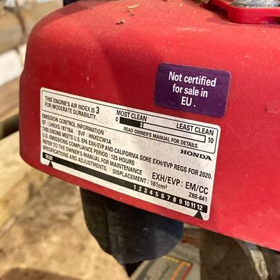 LOT 68: Simpson 2800 PSI Gas Pressure Washer with Honda Motor