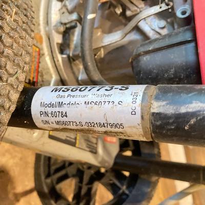 LOT 68: Simpson 2800 PSI Gas Pressure Washer with Honda Motor
