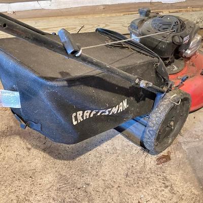 LOT 70: Craftsman Gas Powered Lawn Mower with Briggs & Stratton Motor