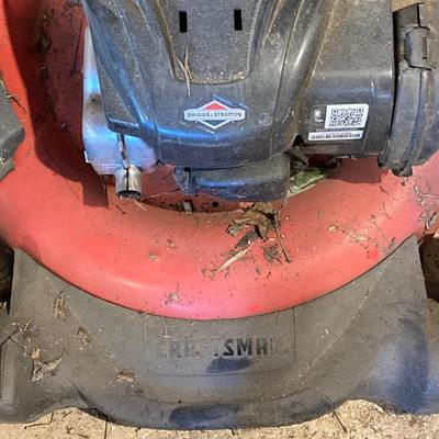 LOT 70: Craftsman Gas Powered Lawn Mower with Briggs & Stratton Motor
