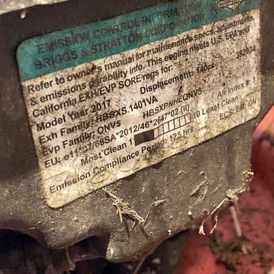 LOT 70: Craftsman Gas Powered Lawn Mower with Briggs & Stratton Motor