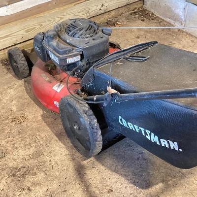 LOT 70: Craftsman Gas Powered Lawn Mower with Briggs & Stratton Motor