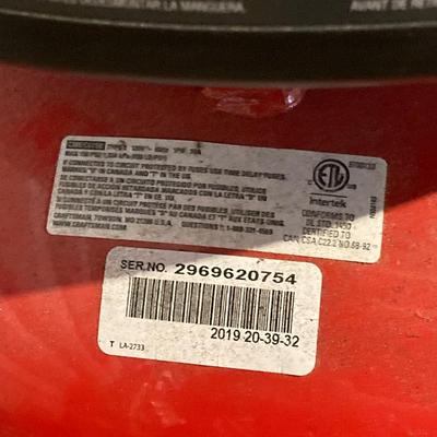LOT 72: Craftsman Maintenance-Free 6 Gallon Pump