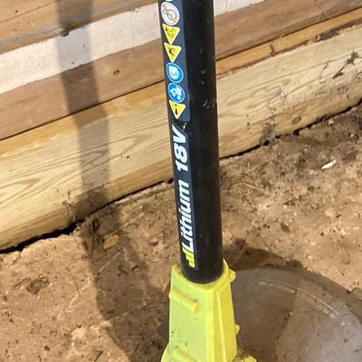 LOT 73: Assortment of Ryobi Power Tools 0 Drill, Weed Wacker, Saw, Includes Battery and Charger
