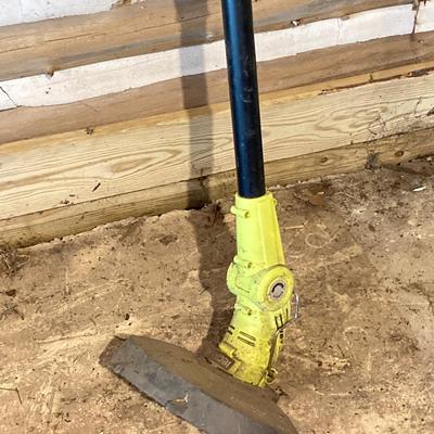LOT 73: Assortment of Ryobi Power Tools 0 Drill, Weed Wacker, Saw, Includes Battery and Charger