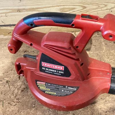 LOT 74: Craftsman Electric Leaf Blower with Cord