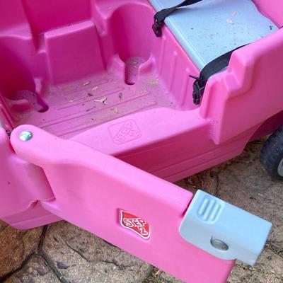LOT 78: Step 2 Pink Children’s Two Seat Wagon