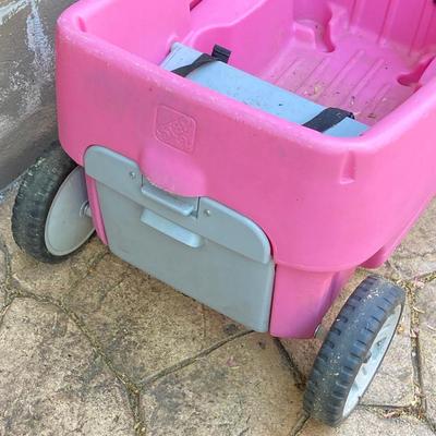 LOT 78: Step 2 Pink Children’s Two Seat Wagon