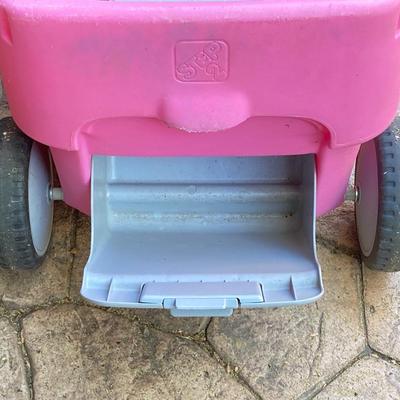 LOT 78: Step 2 Pink Children’s Two Seat Wagon