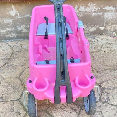 LOT 78: Step 2 Pink Children’s Two Seat Wagon