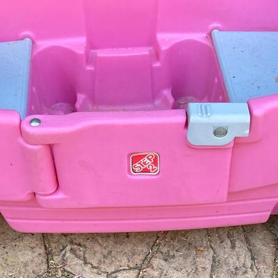 LOT 78: Step 2 Pink Children’s Two Seat Wagon
