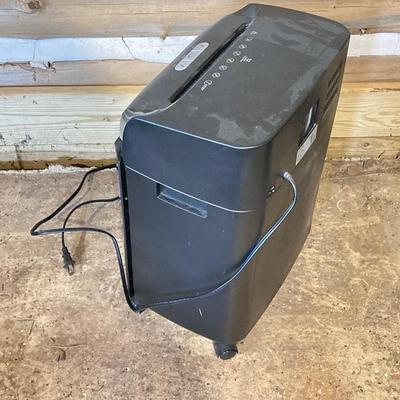 LOT 79: Office Collection - Ativa Paper Shredder, Vornado Fan and Sterlite Storage Cabinet