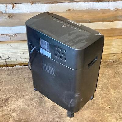LOT 79: Office Collection - Ativa Paper Shredder, Vornado Fan and Sterlite Storage Cabinet
