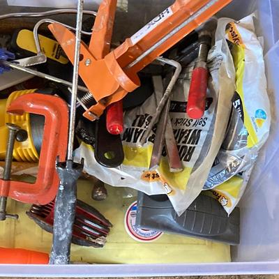 LOT 81: Garage Find - Bins Full of Tools and Hardware