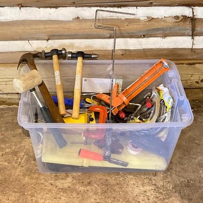 LOT 81: Garage Find - Bins Full of Tools and Hardware