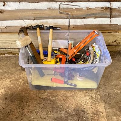 LOT 81: Garage Find - Bins Full of Tools and Hardware