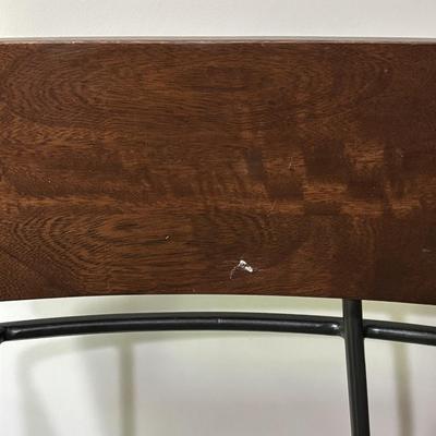 LOT 83: Set of Two (2) Crate & Barrel Easton Swivel Bar Stools