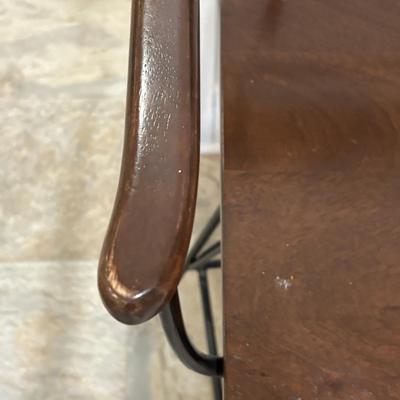 LOT 83: Set of Two (2) Crate & Barrel Easton Swivel Bar Stools