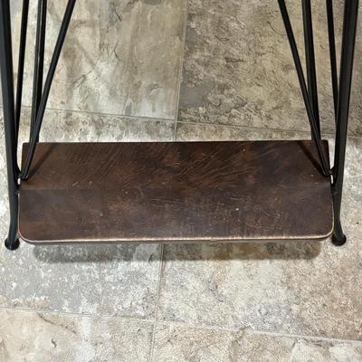 LOT 83: Set of Two (2) Crate & Barrel Easton Swivel Bar Stools