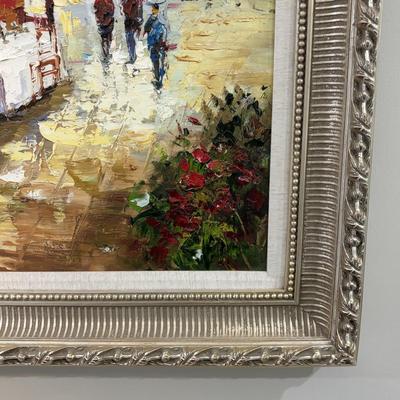 LOT 85: Framed and Signed Home Decor Painting